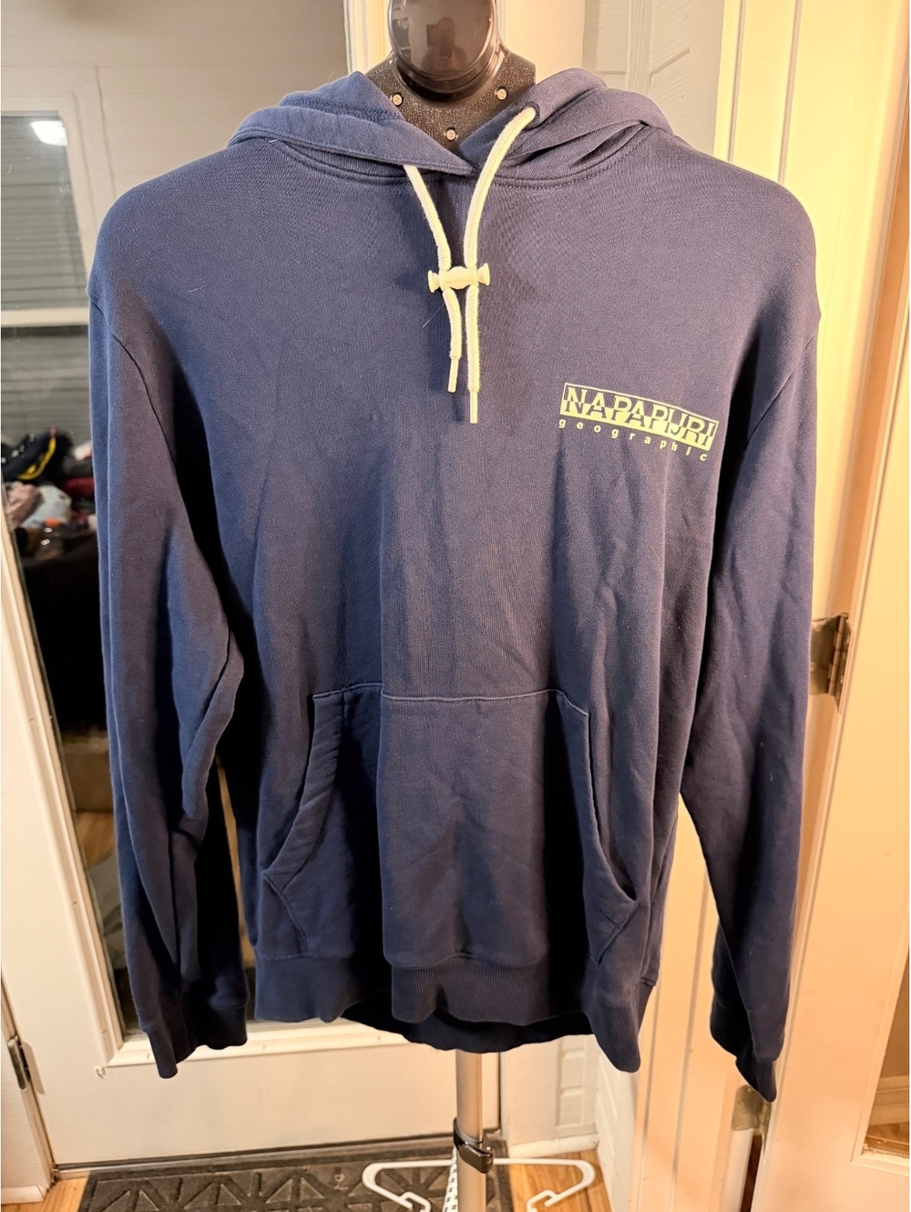 Napapijri Blue Pullover Hoodie